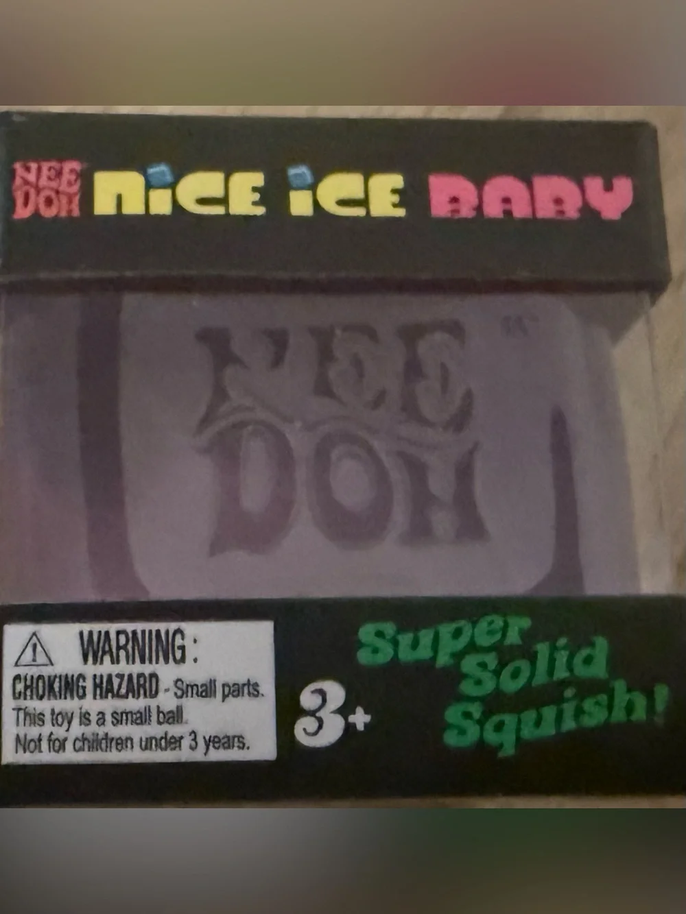 SCHYLLING NEEDOHS 5 BOXES NICE ICE BABY MINI SUPER SOLID SQUISHIES. 3 COLORS NIB